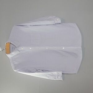 L.L Bean striped button front shirt